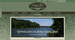 Desktop Screenshot of lockartgreenfuneralhome.com